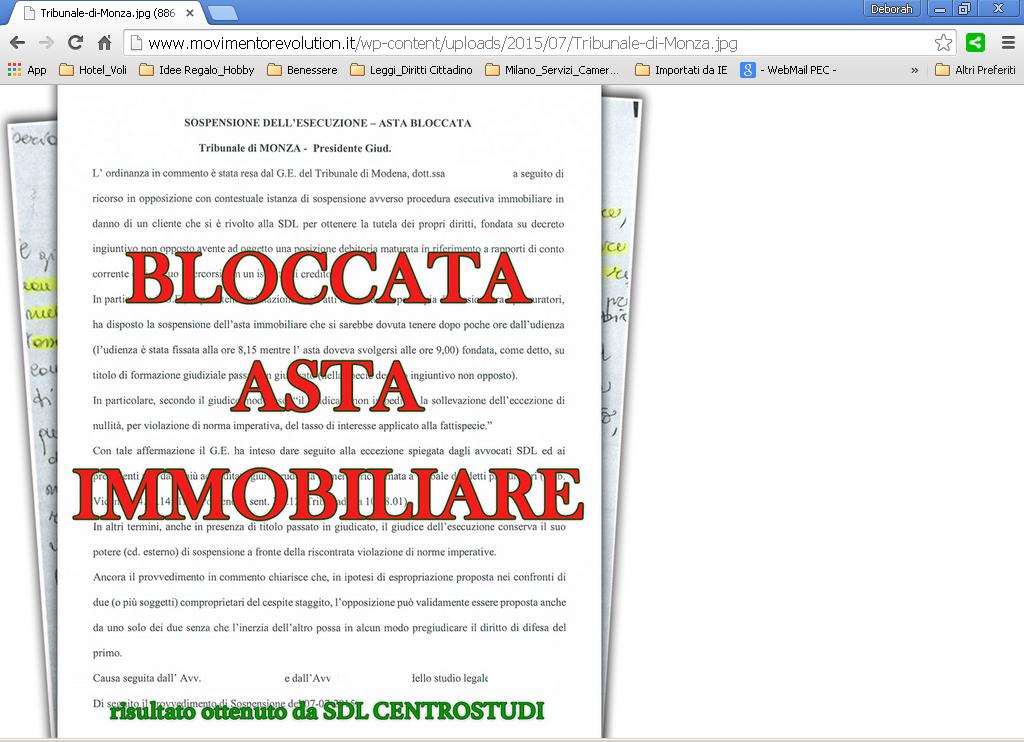 DECIBA_SDL Centrostudi_Sospensione Asta_Documento FALSO