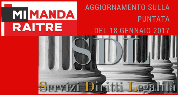 Mi manda RaiTre vs SDL Centrostudi. La diffida!