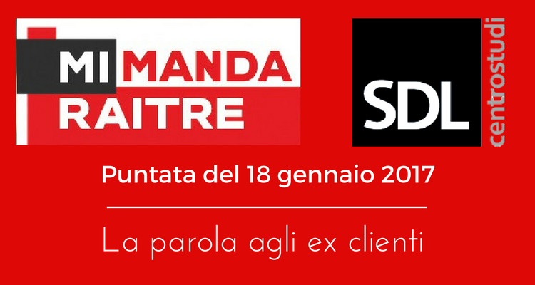 Mi manda RaiTre vs SDL Centrostudi. Come è andata a finire!