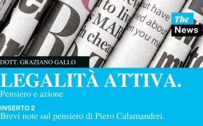 Brevi note sul pensiero di Piero Calamandrei