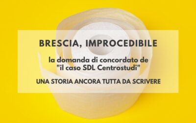 SDL Centrostudi. Concordato dichiarato improcedibile